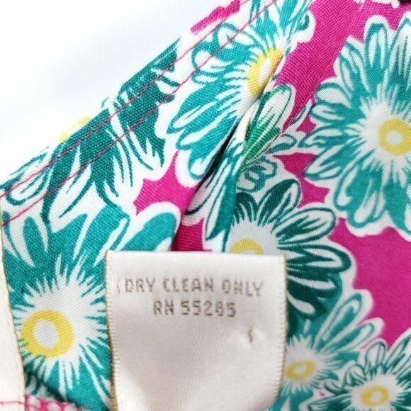 VTG 90s/Y2K High Rise Midi Skort 6/S Pink/Green Floral - Picture 14 of 14